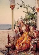 Arab or Arabic people and life. Orientalism oil paintings 450 unknow artist